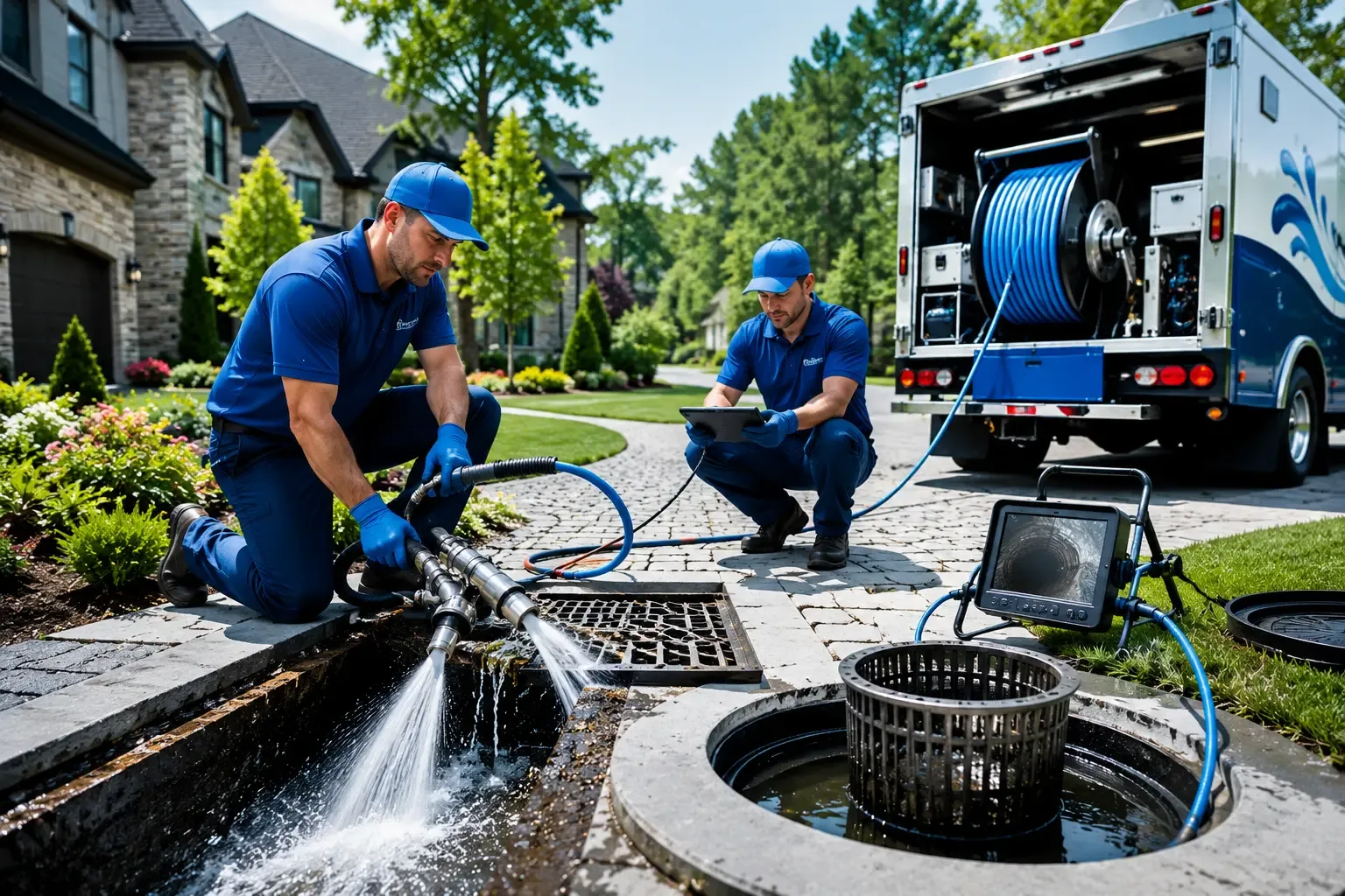 Local outdoor drain cleaning professionals in Blue Mountain Lake, NY